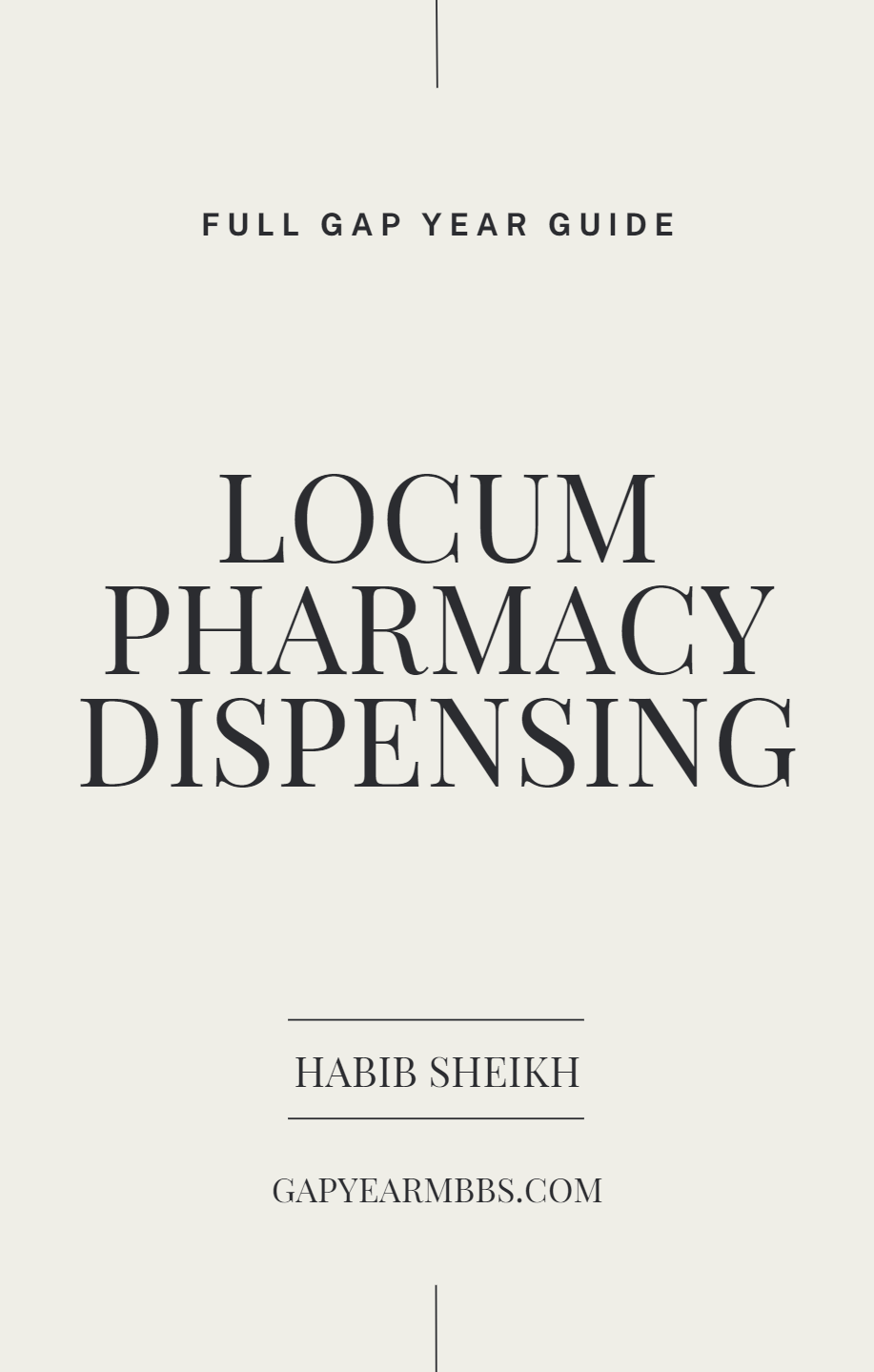 Full Gap Year Guide | Locum Pharmacy Dispensing